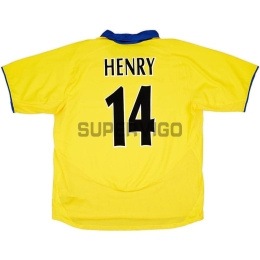 Camiseta HENRY 14 Arsenal Segunda Equipación Retro 2003/04