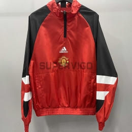 Cortavientos Manchester United 2023/2024 Rojo/Negro