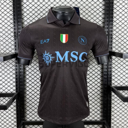 Camiseta Napoli Tercera Equipación 2025/2026 Negro (EDICIÓN JUGADOR)