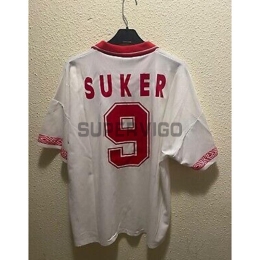 Camiseta SUKER 9 Sevilla FC Primera Equipación Retro 1994/96