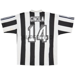 Camiseta GINOLA 14 Newcastle United Primera Equipación Retro 1995/97