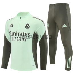 Sudadera De Entrenamiento Real Madrid 2025/2026 Kit Verde Claro