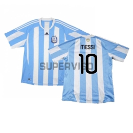 Camiseta MESSI 10 Argentina Primera Equipación Retro 2010