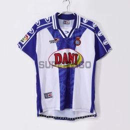 Camiseta Espanyol Primera Equipación Retro 1990/00 Azul/Blanco