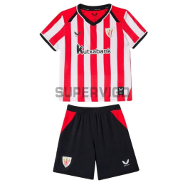 Camiseta  Athletic de Bilbao Primera Equipación 2026/2027 Rojo/Blanco Niño Kit