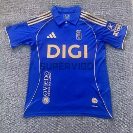 Camiseta Real Oviedo Primera Equipación 2025/2026 Azul