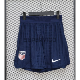 Pantalón Corto EE.UU. Primera Equipación Mundial 2026 Azul Marino (EDICIÓN JUGADOR)