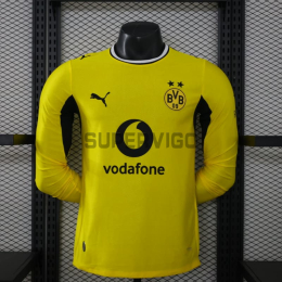 Camiseta Borussia Dortmund Primera Equipación 2026/2027 ML Amarillo (EDICIÓN JUGADOR)