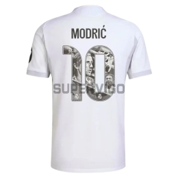 Camiseta MODRIĆ 10 Real Madrid Primera Equipación 2025/2026 Blanco