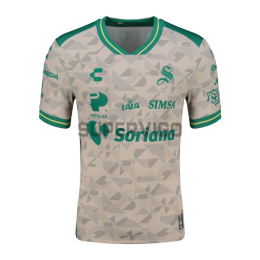 Camiseta Santos Laguna Segunda Equipación 2025/2026 Blanco/Verde