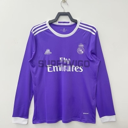 Camiseta Real Madrid Segunda Equipación Retro 16/17 ML