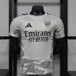 Camiseta de Portero Arsenal 2026/2027 Gris (EDICIÓN JUGADOR)
