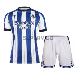 Camiseta Real Sociedad Primera Equipación 2025/2026 Niño Kit