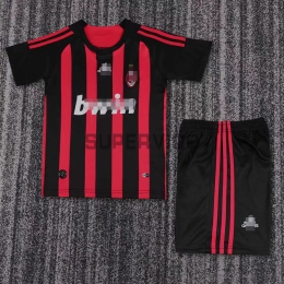 Camiseta AC Milan Primera Equipación Retro 2008/09 Niño Kit
