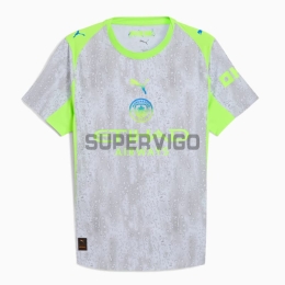 Camiseta Manchester City Tercera Equipación 2025/2026 Gris/Verde Neón