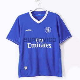 Camiseta Chelsea Primera Equipación Retro 2003/05 Azul