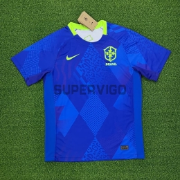 Camiseta Brasil Segunda Equipación 2025 Azul