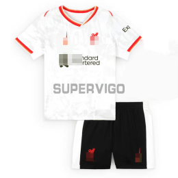 Camiseta Liverpool Tercera Equipación 2024/2025 Niño Kit