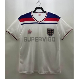 Camiseta Inglaterra Primera Equipación Retro 1982