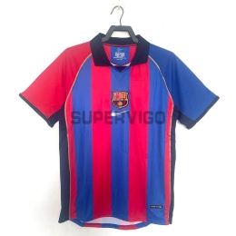 Camiseta Barcelona Primera Equipación Retro 2001/02