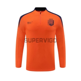 Sudadera de Entrenamiento Holanda 2024 Naranja
