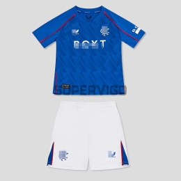 Camiseta Rangers FC Primera Equipación 2024/2025 Niño Kit
