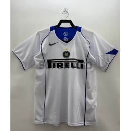 Camiseta Inter De Milán Segunda Equipación Retro 2004/05