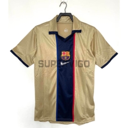 Camiseta Barcelona Segunda Equipación Retro 2001/02