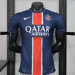 Camiseta PSG Primera Equipación 2024/2025 campeón de la UCL Azul (EDICIÓN JUGADOR)