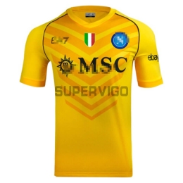 Camiseta de Portero Napoli 2023/2024 Amarillo