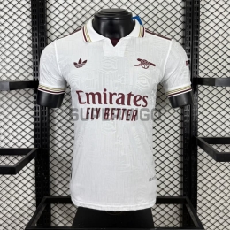 Camiseta Arsenal Tercera Equipación 2025/2026 Blanco (EDICIÓN JUGADOR)