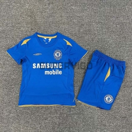 Camiseta Chelsea Primera Equipación Retro 2005/06 Niño Kit