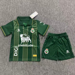 Camiseta Racing de Santander Segunda Equipación 2026/2027 Verde Oscuro Niño Kit