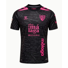 Camiseta Málaga CF Tercera Equipación 2026/2027 Negro con Parche La Liga