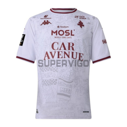 Camiseta FC Metz Segunda Equipación 2025/2026 Blanco
