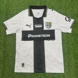 Camiseta Parma Calcio Primera Equipación 2025/2026 Blanco/Negro