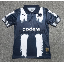 Camiseta Monterrey 80 Aniversario Edición 2025/2026 Azul Marino/Blanco