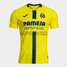 Camiseta Villarreal Primera Equipación 2025/2026 Amarillo con Parche La Liga