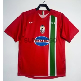 Camiseta Juventus Segunda Equipación Retro 2005/06 Rojo