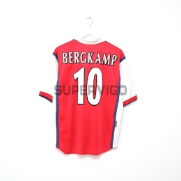 Camiseta BERGKAMP 10 Arsenal Primera Equipación Retro 1998/99