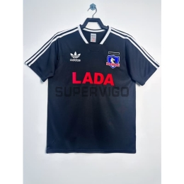 Camiseta Colo-Colo Segunda Equipación 1991 Retro Negro