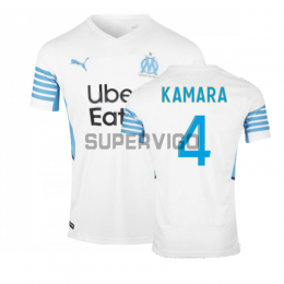 Camiseta Kamara 4 Olympique Marsella Primera Equipación 2021/2022
