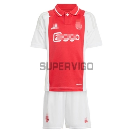 Camiseta Ajax de Ámsterdam Primera Equipación 2024/2025 Niño Kit