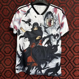 Camiseta Japón 2024 Uchiha Sasuke Blanco/Negro