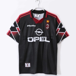 Camiseta AC Milan Retro 1997/98 Edición Especial Negro