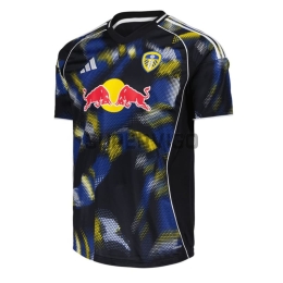 Camiseta Leeds United Tercera Equipación 2025/2026 Negro/Azul/Amarillo