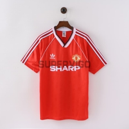 Camiseta Manchester United Primera Equipación Retro 1998/00 Rojo