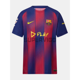 Camiseta Barcelona x Ed Sheeran Primera Equipación 2025/2026 Azul/Rojo