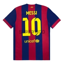 Camiseta MESSI 10 Barcelona Primera Equipación Retro 2014/15