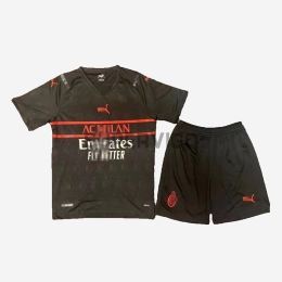 Camiseta AC Milan Tercera Equipación 2021/2022 Niño Kit